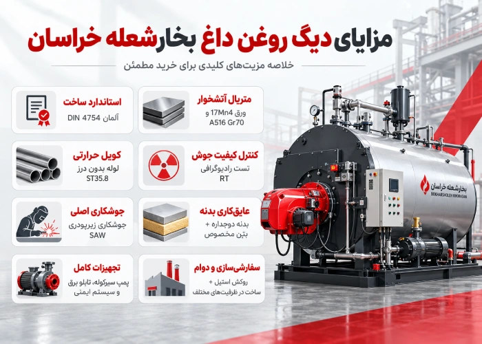 مزایای دیگ روغن داغ