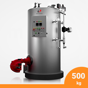 دیگ بخار عمودی 500 کیلوگرمی