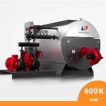 دیگ روغن داغ 600 هزار کیلوکالری