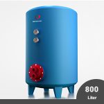 منبع کویل دار 800 لیتر